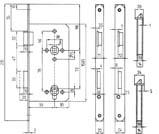Korridorschloss ZTE PZW 55/72/8/2 Din L STUMPF Produktbild img2 L