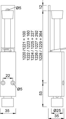 KWS Türfeststeller 1222, 1224 und 1226 Produktbild img2 L