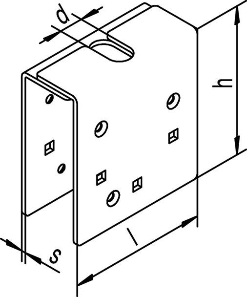 HELM 498VerstärkungslaschPaar,galv.verz.für Holz Produktbild img2 L
