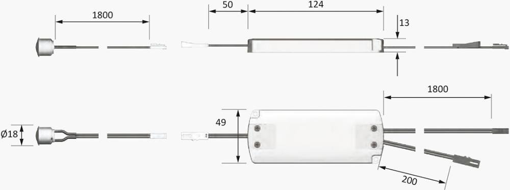 LED Dimmer 12VDC max. 36W Produktbild img3 L