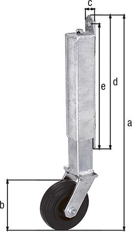 Torlaufrolle, K3/100 GAH Alberts Produktbild img2 L