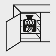 Schiebetürenschrank, B 1500 mm, Vollblechtüren/Mitteltrennwand, Böden verzinkt Produktbild img4 L
