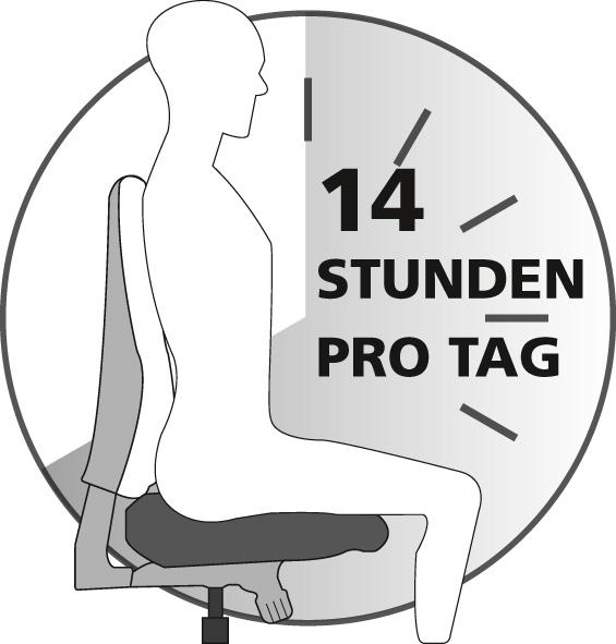 Bandscheiben-Drehstuhl Office Produktbild img3 L