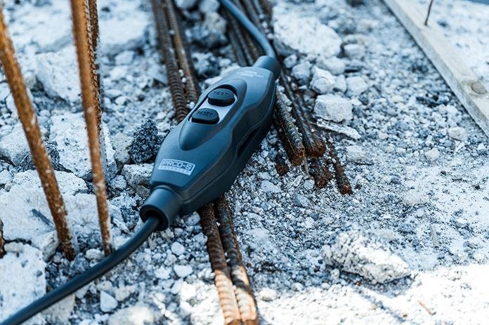 BRENNENSTUHL Schutzadapt-erkabel 3m Professional PRCD-S ADVANCED für den Baustelleneinsatz Produktbild img3 L