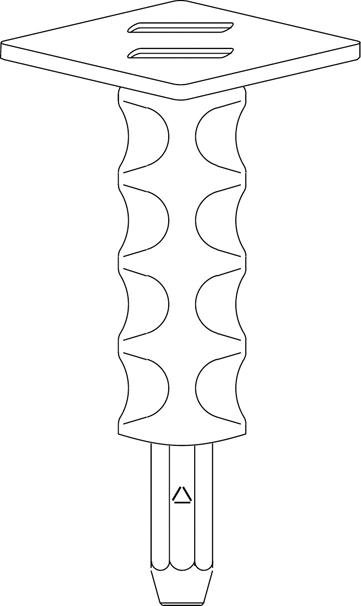 Fixpin Setzeisen schwarz, 20 x 170 DQ Produktbild img1 L