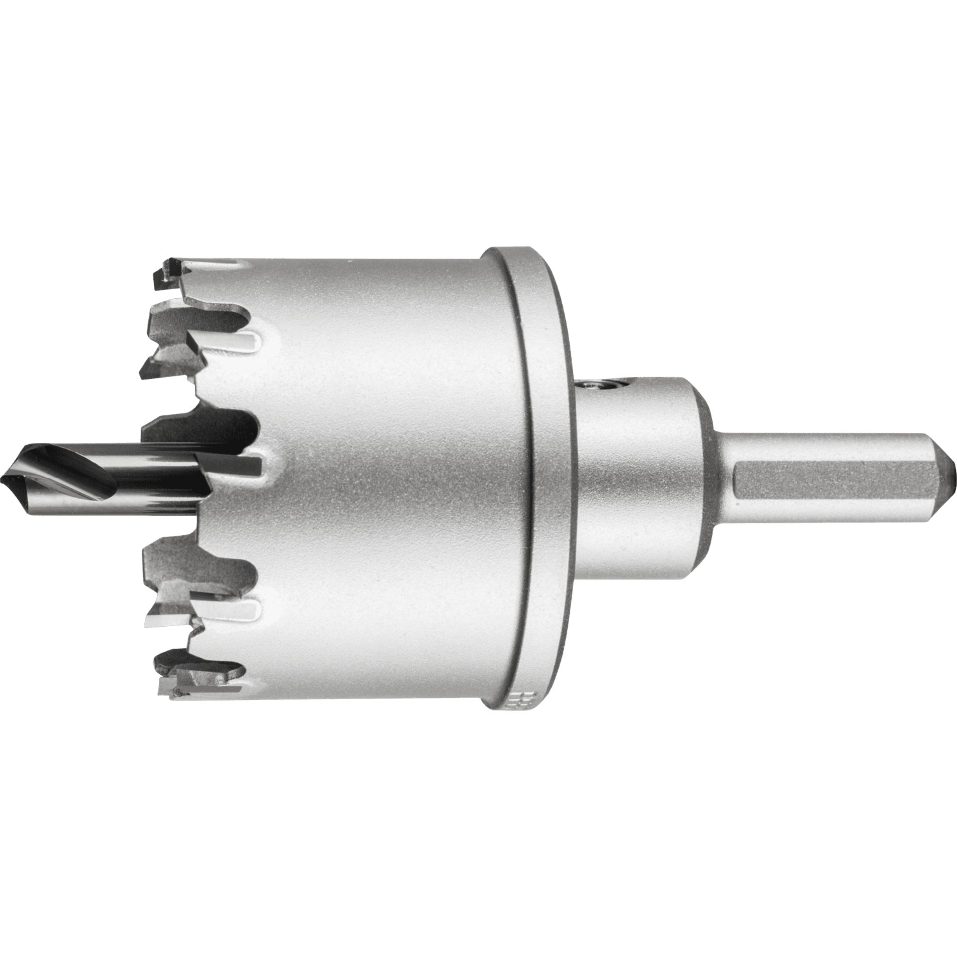 Hartmetall Lochschneider/-Lochsäge Ø 48x35 mm Schaft-Ø 10mm Schnitttiefe 32 mm universal Produktbild img1 L