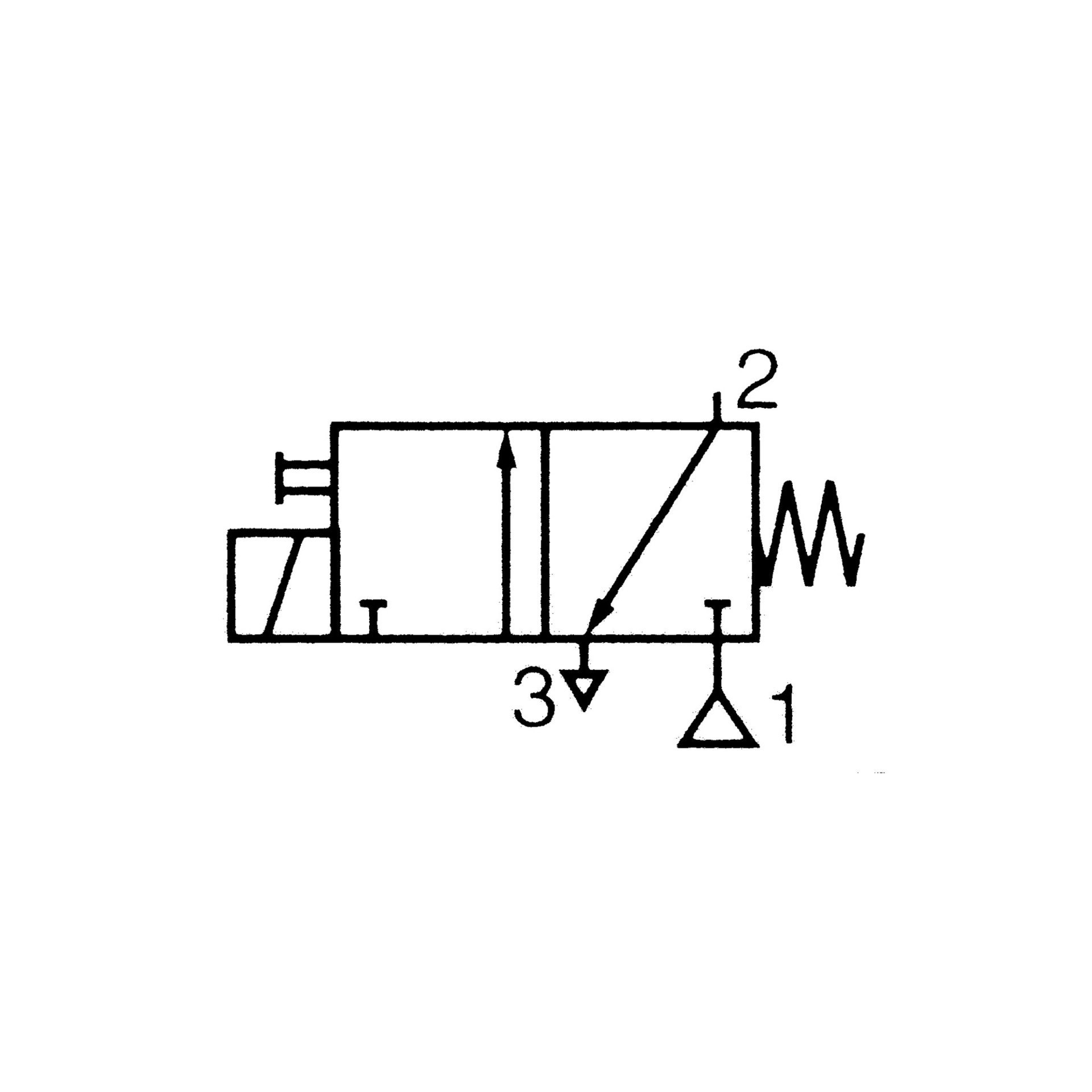RIEGLER 3/2-Wege-Magnetventil, Banjo, NC, 230/50 V, G 1/8 AG, PN 10 bar Produktbild img3 L