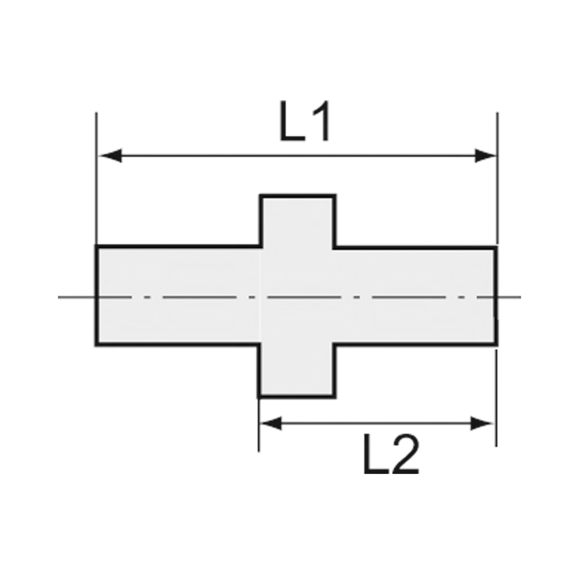 RIEGLER Doppelgewindenippel »value line«, G 1/2, G 1/2, SW 24, MS vernickelt Produktbild img2 L