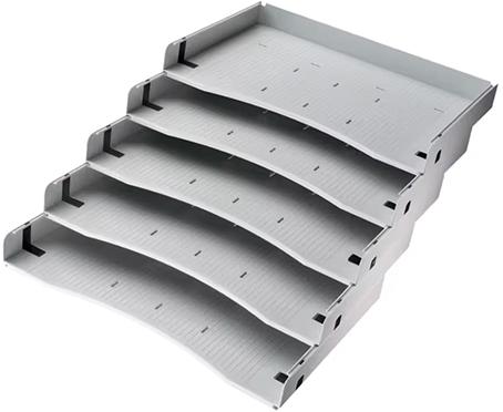 HAMMERBACHER Schrägablage-Set 5er-Pack für Container Solid Produktbild img1 L
