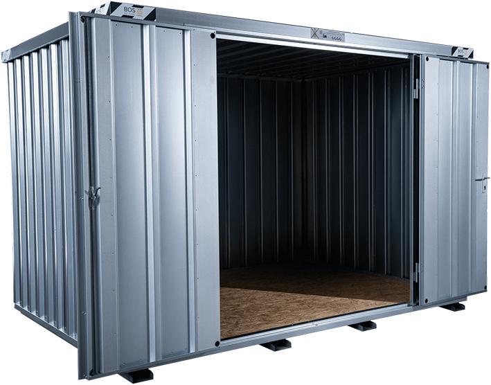 BOS Doppelflügeltür für Container SCC+ 1750x1890mm Produktbild img1 L