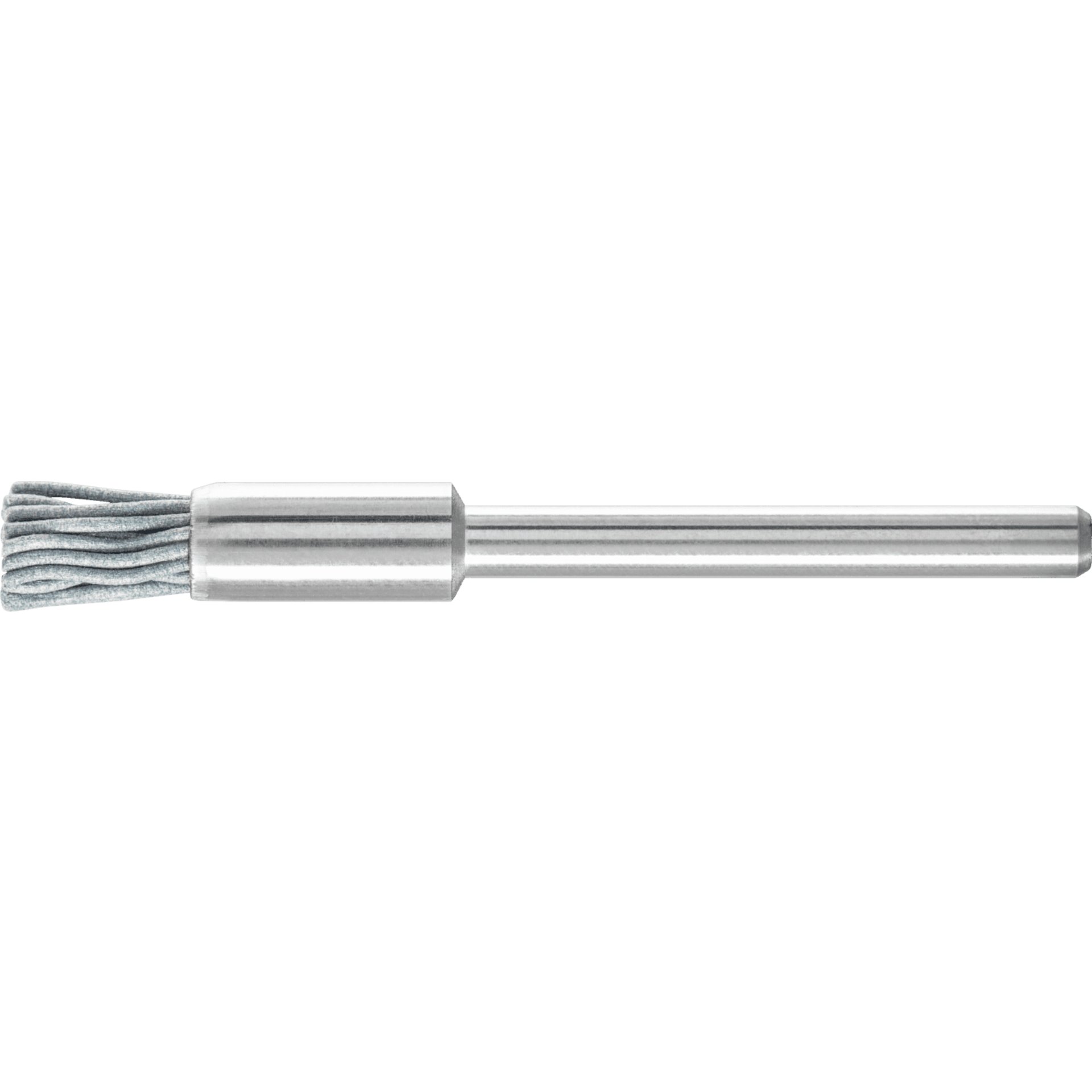 PFERD TOOLS Miniatur-Pinselbürste PBU Ø 5 mm Schaft-Ø 3 mm SiC-Filament-Ø 0,55 mm Korn 320 Produktbild img1 L