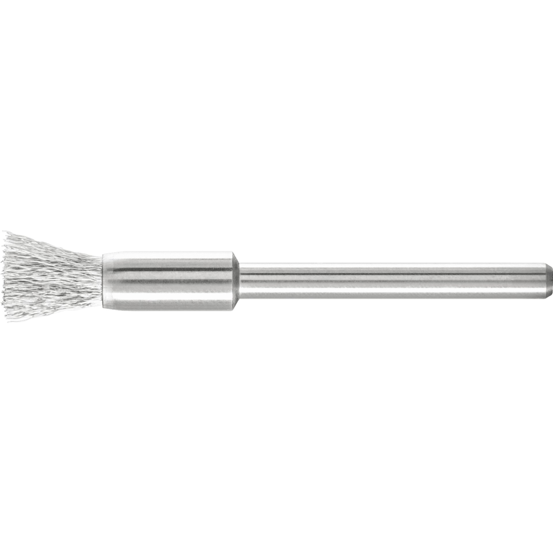 PFERD TOOLS Miniatur-Pinselbürste PBU Ø5 mm Schaft-Ø3 mm Stahl-Draht-Ø0,10 Produktbild img1 L