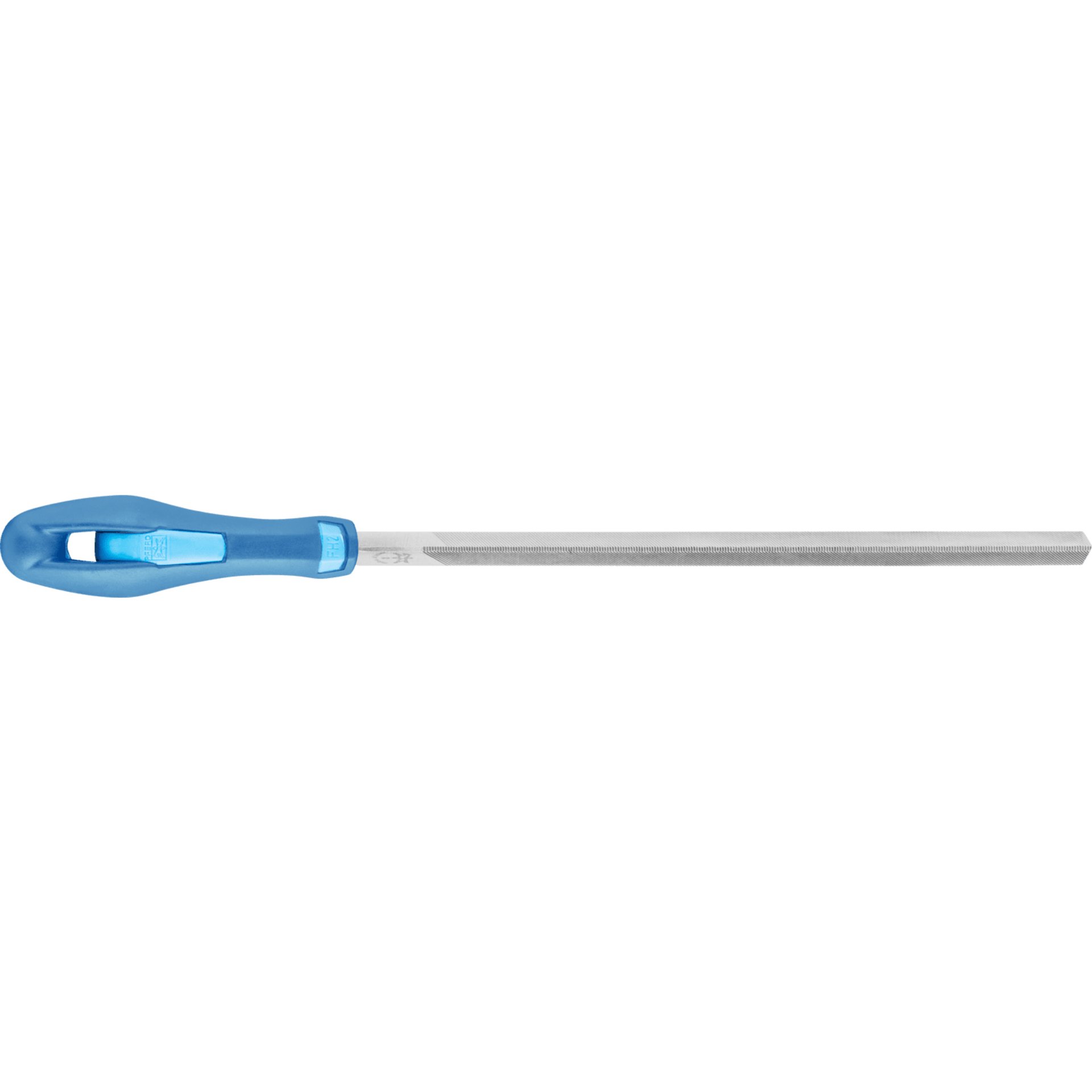 PFERD TOOLS Feinsägefeile mit Heft Dreikant 110mm Hieb 2 universell zum Schärfen Produktbild img1 L