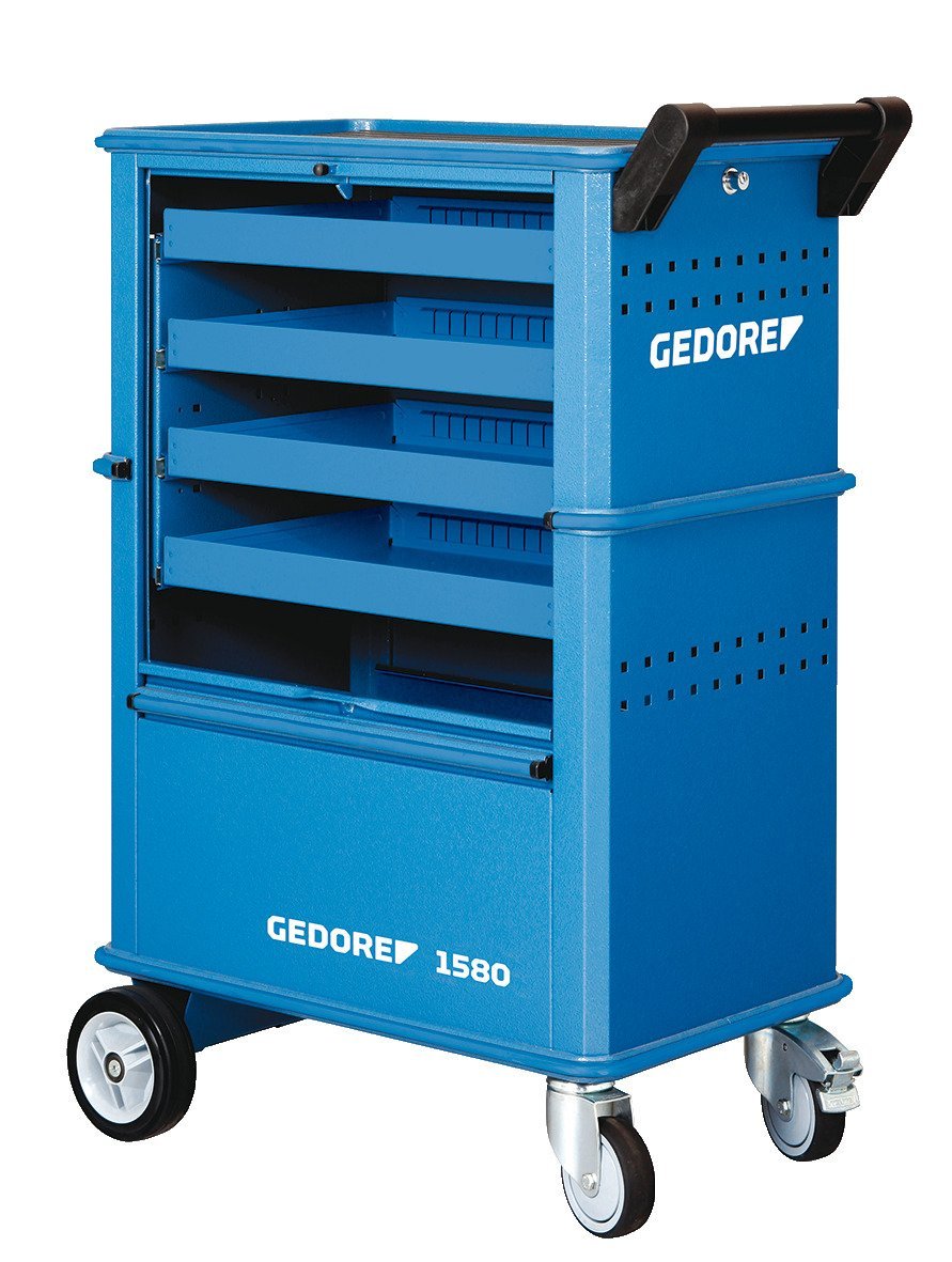 GEDORE 1580 Werkzeugwagen mit 4 Schubladen Produktbild img3 L