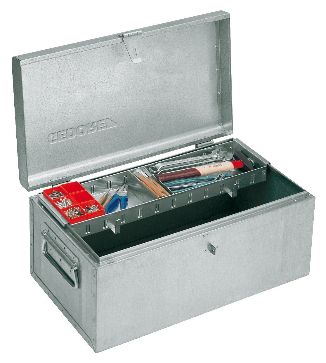 GEDORE 1440 Z-83 Werkzeugkoffer JUMBO, verzinkt, 340x841x427 mm Produktbild img4 L
