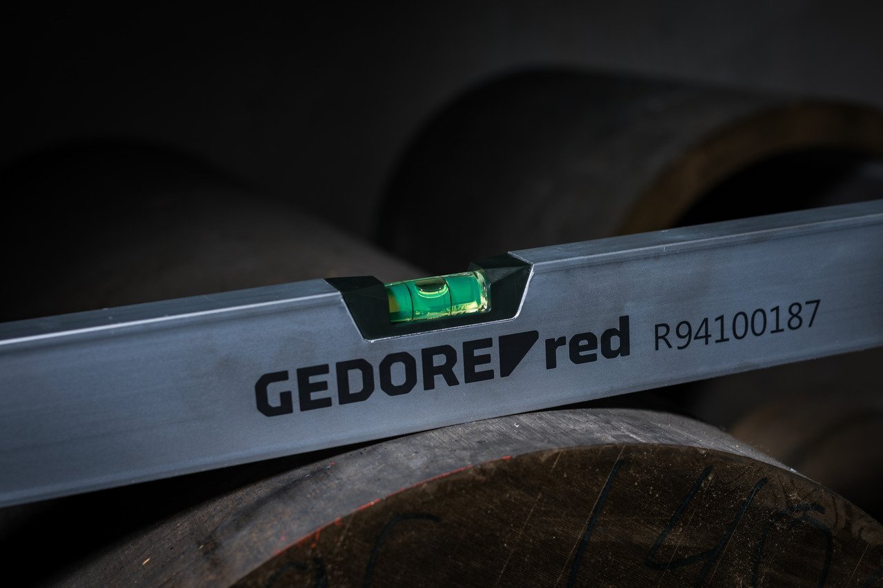 GEDORE R94100187 Wasserwaage 1000mm 3x Libelle magnetisch Aluminium Produktbild img9 L
