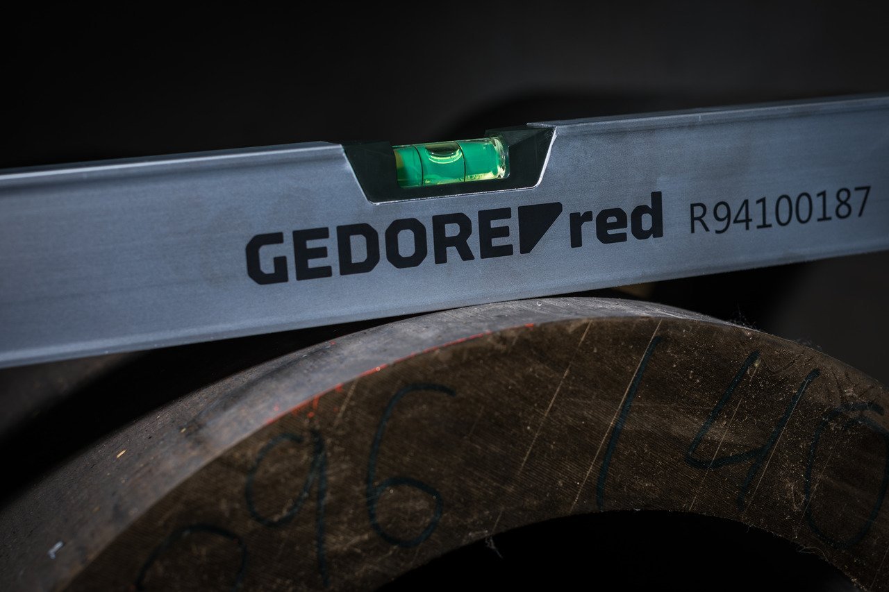 GEDORE R94100187 Wasserwaage 1000mm 3x Libelle magnetisch Aluminium Produktbild img10 L