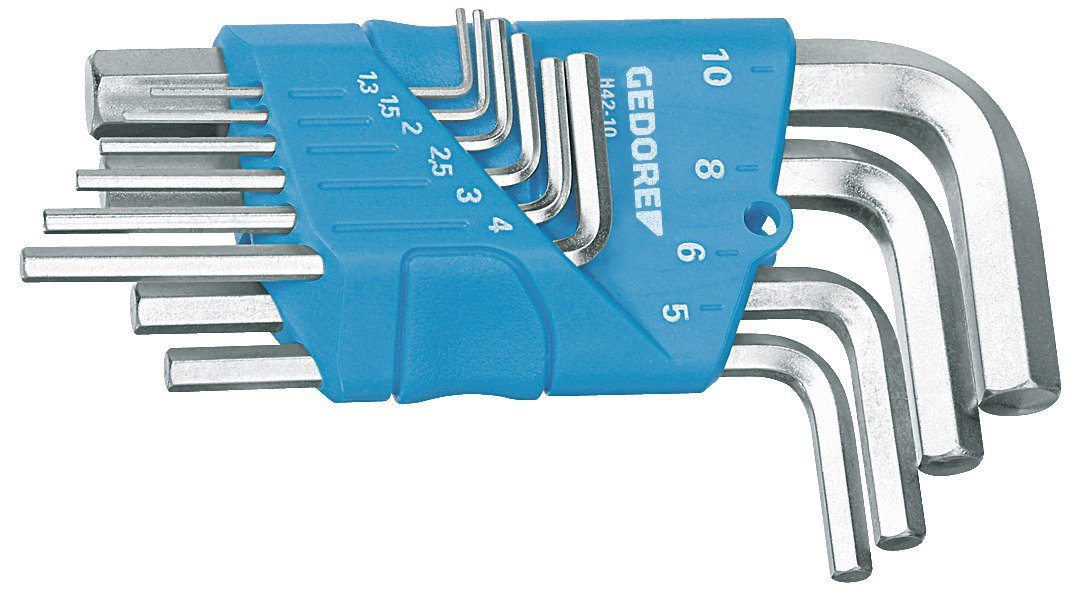 H 42-10 Winkelschraubendreher-Satz im Halter 10-teilig 1,3-10 mm Produktbild img1 L