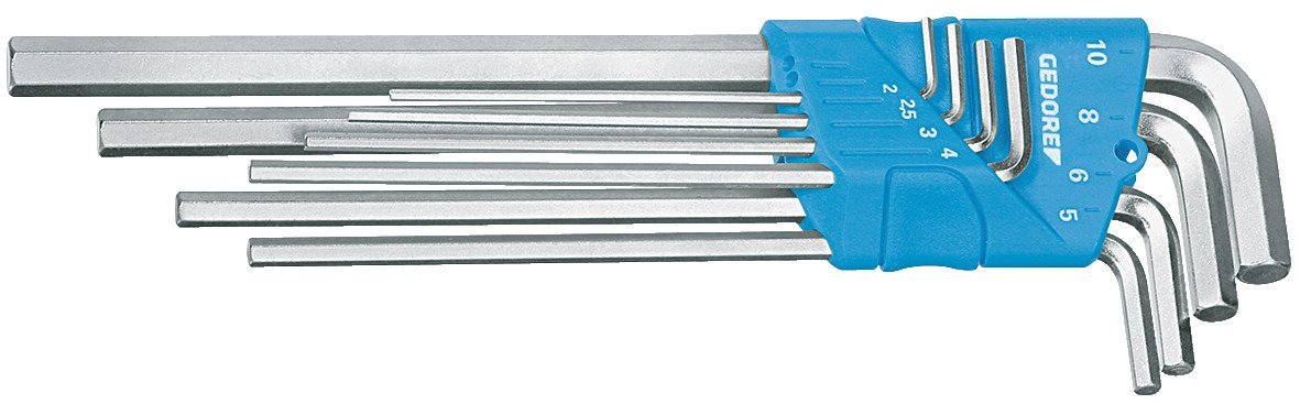 H 42 EL-88 Winkelschraubendreher-Satz lang im Halter 8-teilig mm Produktbild img1 L