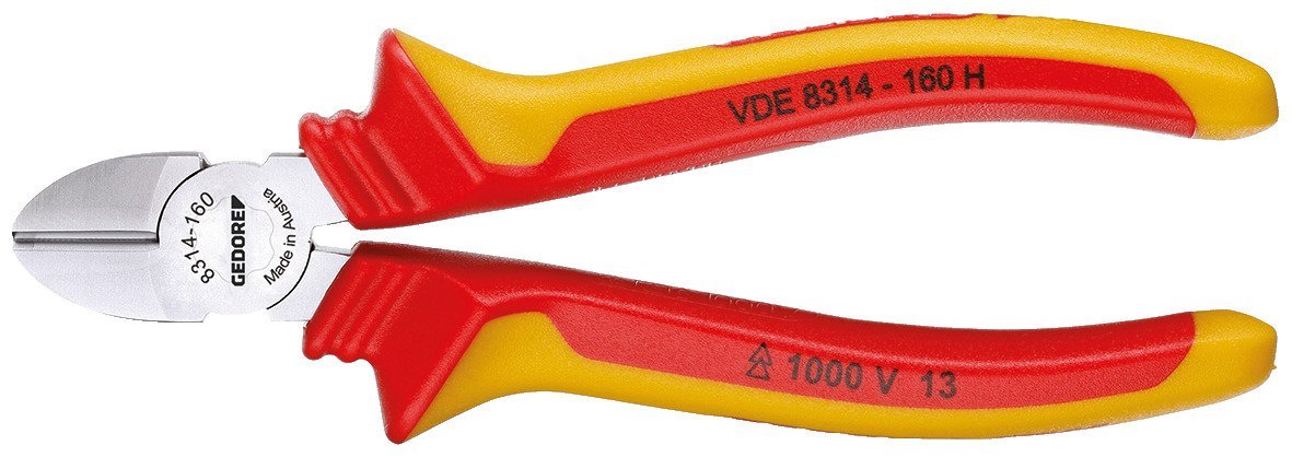 GEDORE VDE 8314-160 H VDE-Seitenschneider mit Hüllenisolierung 160 mm Produktbild img1 L