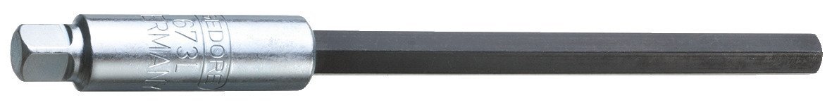 GEDORE 673 L Einsatz-Halter lang 1/4" 6-kant - 1/4" 4-kant Produktbild img1 L