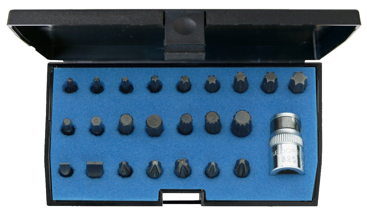 GEDORE 620-024 Schraubendreherbit-Set 1/4", 24-teilig Produktbild img1 L
