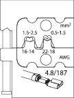 GEDORE 8140-09/-10/-11 Modul-Einsatz für Flachsteckhülsen Produktbild img1 L