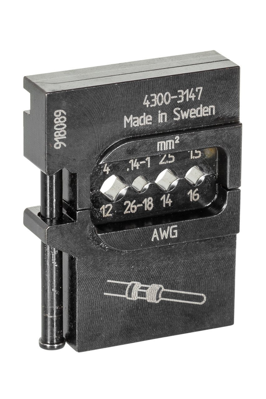 GEDORE 8140-18 Modul-Einsatz für schwere Steckverbinder 0,14-4mm Produktbild img3 L