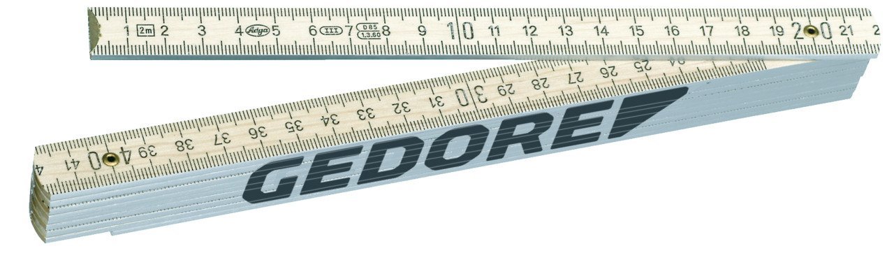 GEDORE 4533-2 Holzgliedermaßstab 2 m Produktbild img1 L