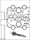 GEDORE 8140-20 Modul-Einsatz für Lamellenkontakt Produktbild img1 L
