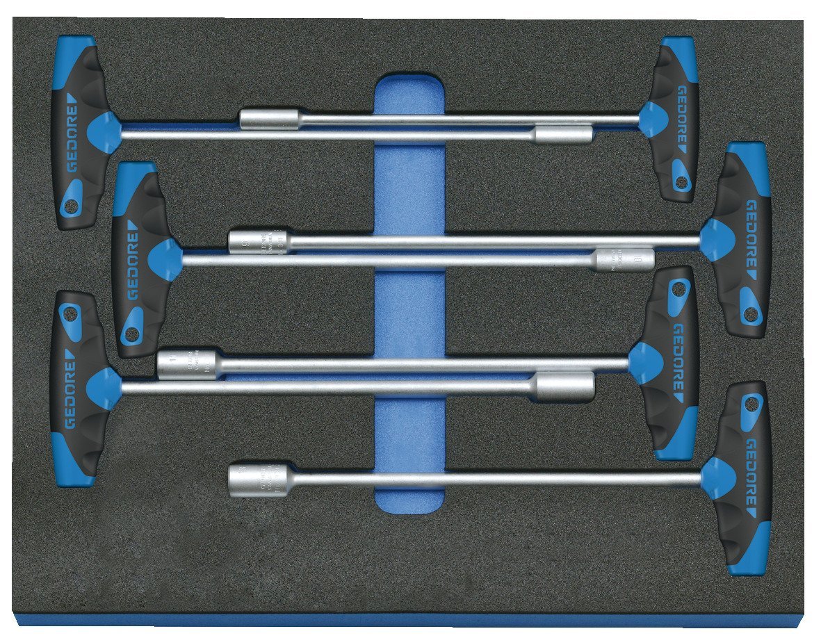 GEDORE 2005 CT2-2133 T Steckschlüssel-Satz in Check-Tool-Modul, 7-teilig Produktbild img1 L
