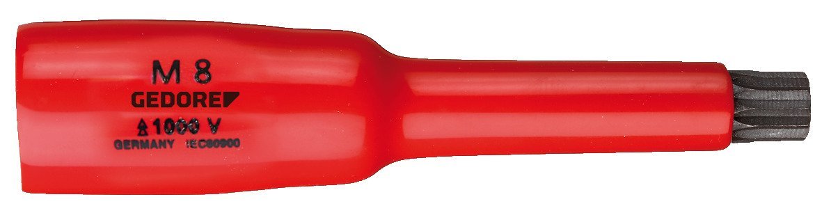 GEDORE VDE INX 30 VDE-Schraubendrehereinsatz 3/8" für Innenvielzahnschrauben XZN Produktbild img1 L