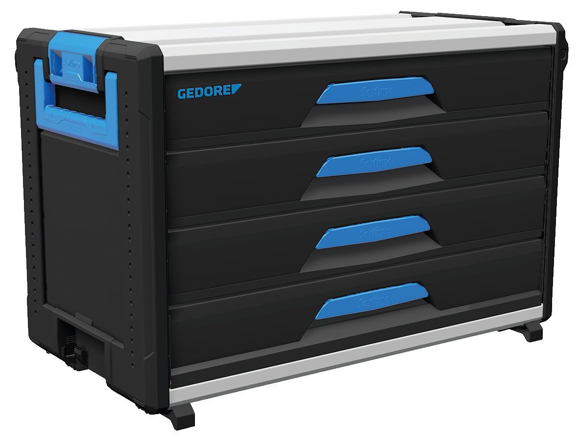GEDORE 1110 WM 34 Werkzeug-Box-Modul WorkMo B3, 4 Schubladen H6 Produktbild img1 L