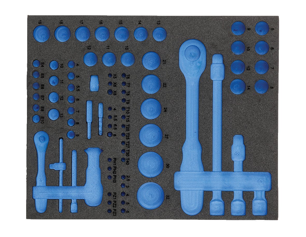 GEDORE EI-TS CT2-D19-D20 Check-Tool-Modul leer Produktbild img1 L