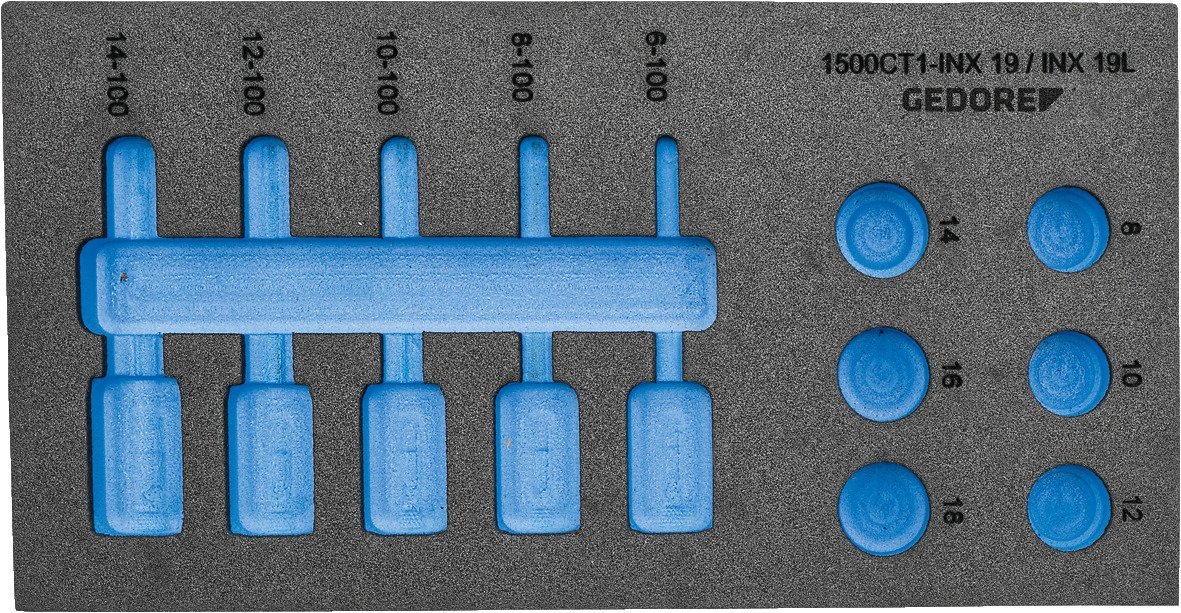 GEDORE EI-1500 CT1-INX 19LK Check-Tool-Modul leer Produktbild img1 L