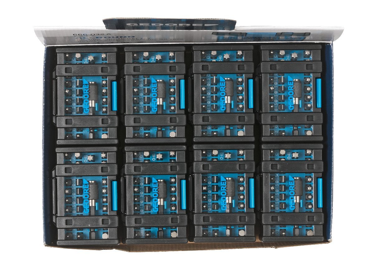 GEDORE VS 666-032-A Display mit 16x Bit-Box Allround Produktbild img2 L