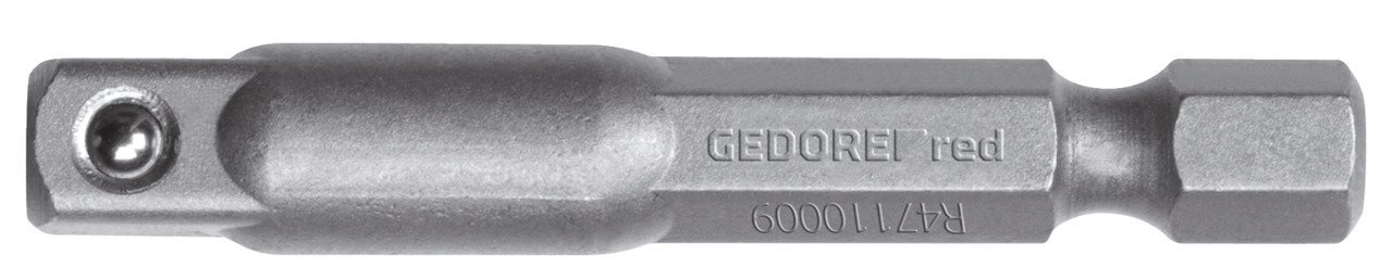 GEDORE R47110009 Antriebsadapter 1/4" 4-kant x 1/4" 6-kant 50 mm Produktbild img1 L