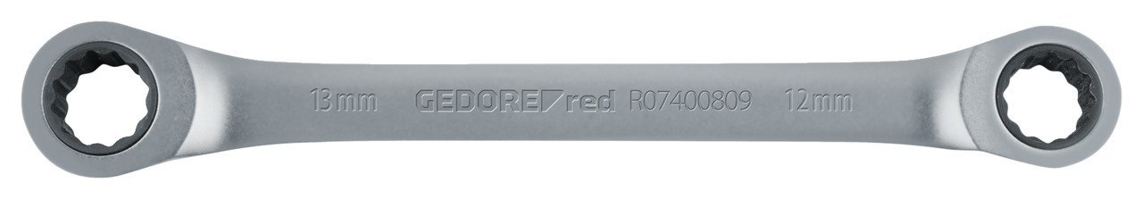 GEDORE R07401011 Doppelringratschenschlüssel gerade SW10x11 mm Produktbild img1 L