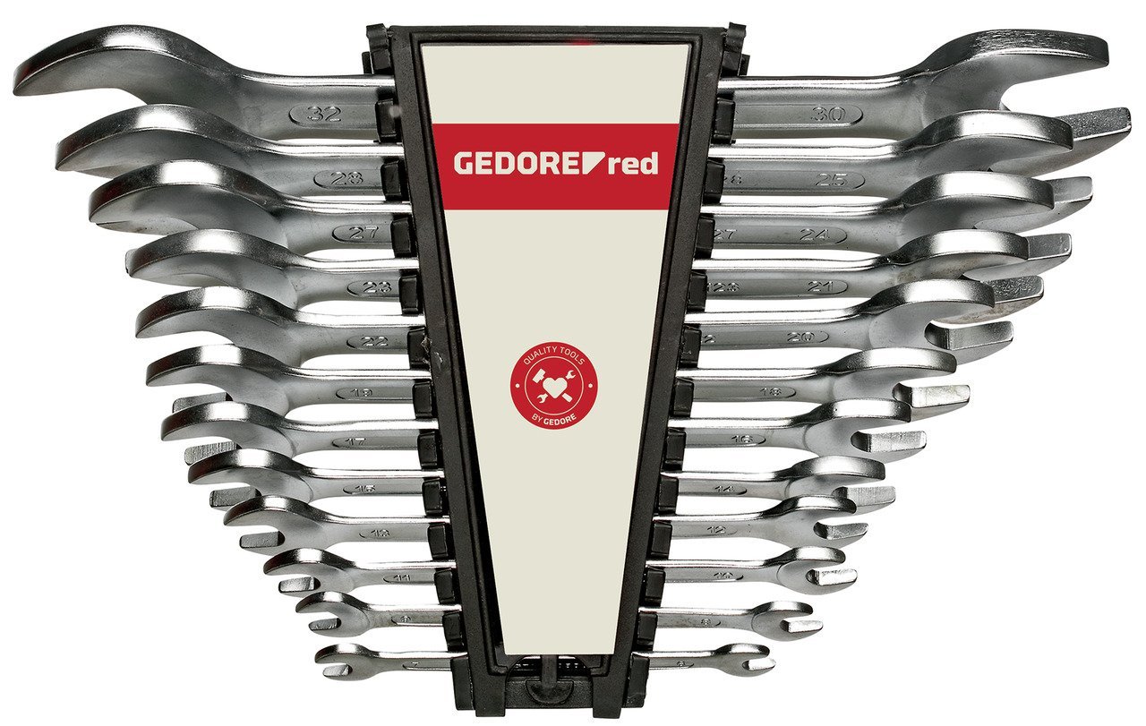 GEDORE R05105012 Doppelmaulschlüssel Satz SW6-32 mm 12-teilig Produktbild img1 L