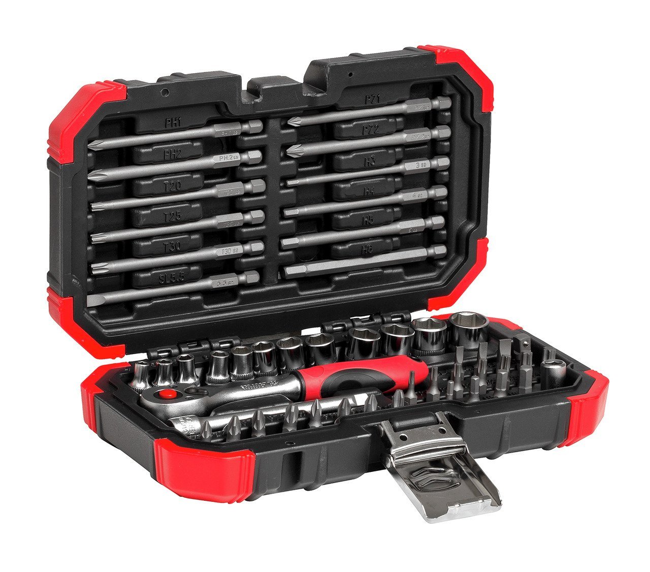 GEDORE R33003051 Bit-Satz 1/4 51tlg Produktbild img4 L