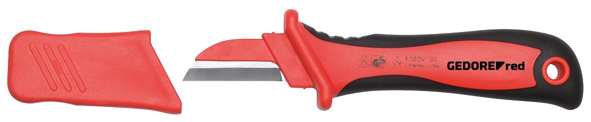 GEDORE R93220028 2K-VDE-Kabelmesser Klingenlänge 45mm 185mm Produktbild img1 L