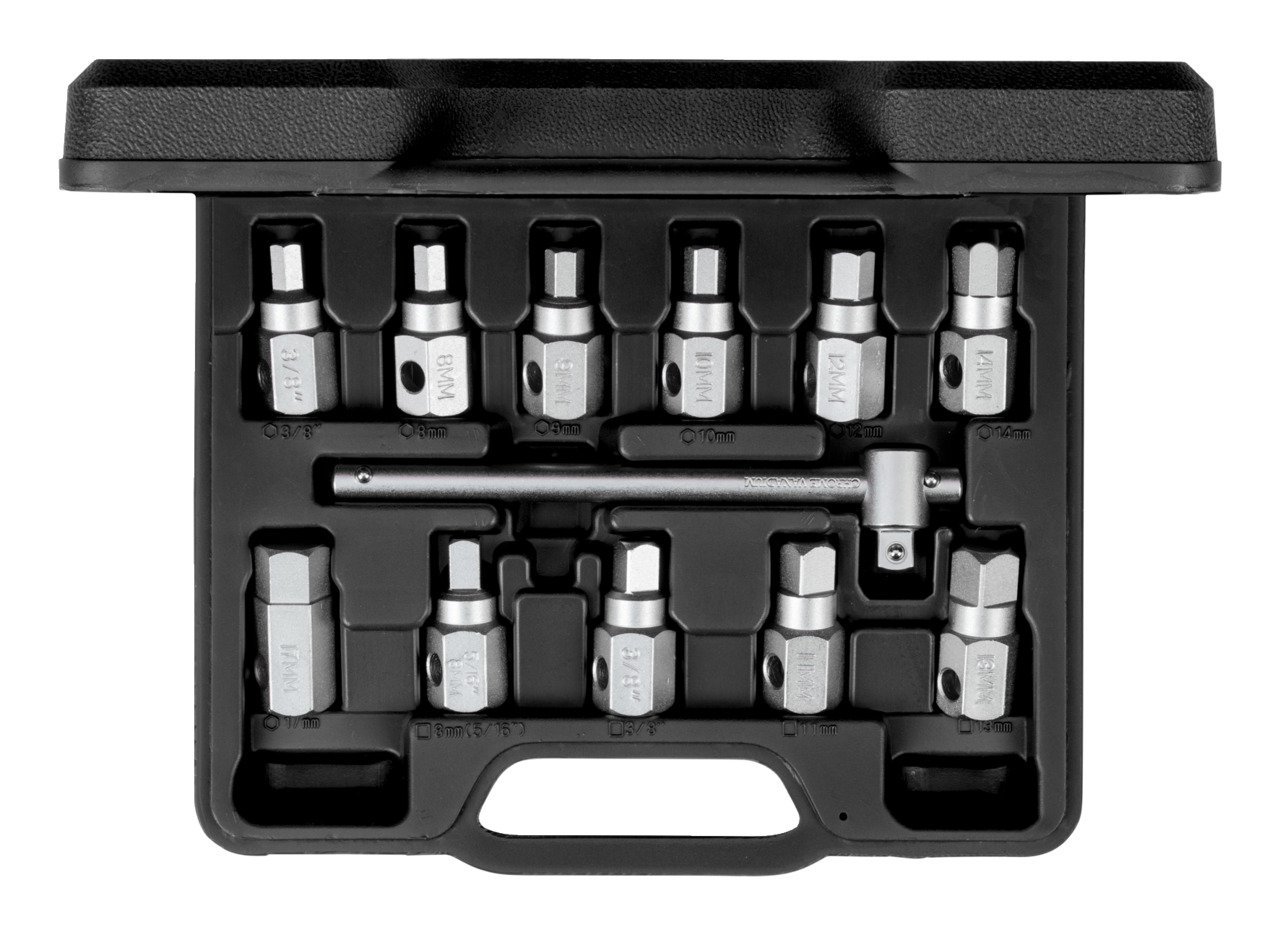 GEDORE R15553004 Öldienstschlüssel-Satz Q-Griff 3/8" 12-teilig Produktbild img1 L