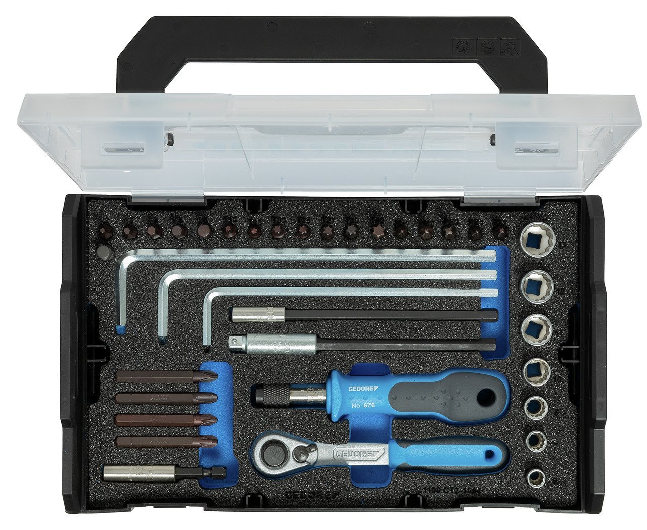 GEDORE 1102-038 Bit-Set 1/4" FLEX 38-tlg Produktbild img1 L