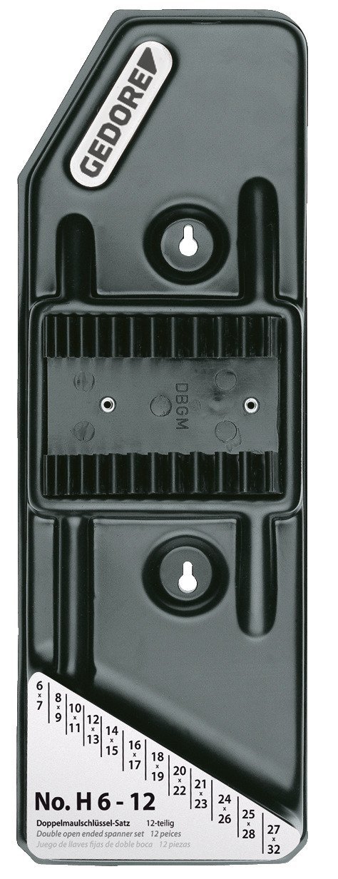 GEDORE H 6-12 L Plastikhalter leer für 12 Schlüssel No. 6 Produktbild img1 L