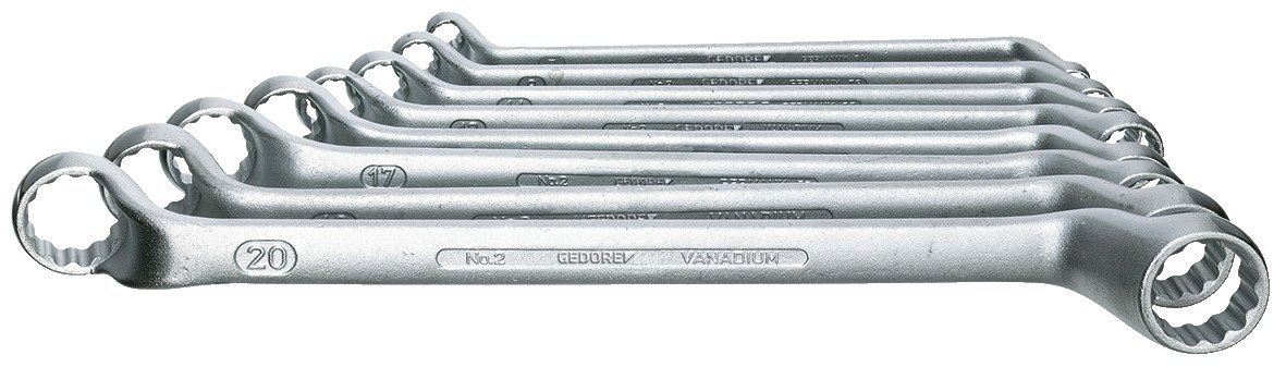 GEDORE 2-12 Doppelringschlüssel-Satz 12-tlg 6-32 mm Produktbild img1 L