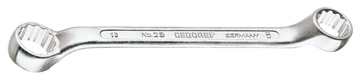 GEDORE 2 B 8X9 Doppelringschlüssel, kurz, UD-Profil, 8x9 mm Produktbild img1 L