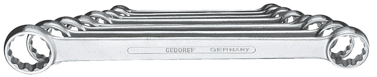 GEDORE Doppelringschlüssel-Satz DIN837B 6-22mm 8-teilig in Karton Produktbild img1 L