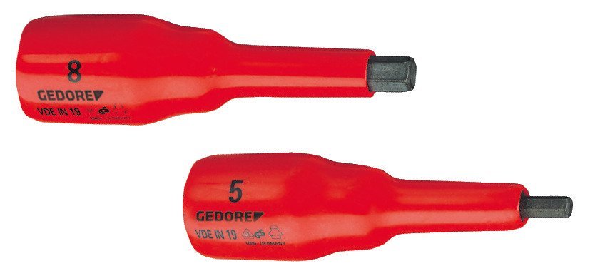 GEDORE VDE IN 19 VDE-Schraubendrehereinsatz 1/2" für Innensechskantschrauben Produktbild img2 L