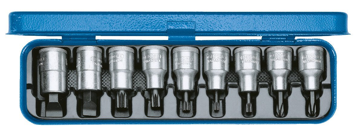 GEDORE INX 19 PM Schraubendreher-Satz 1/2" 9-teilig IS-PH-XZN Produktbild img1 L