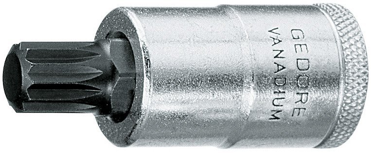 GEDORE Schraubendrehereinsatz 1/2" XZN M6x55mm Produktbild img1 L